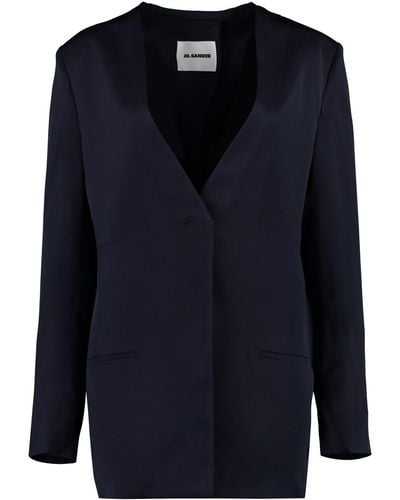 Jil Sander Tailored Jacket - Blue