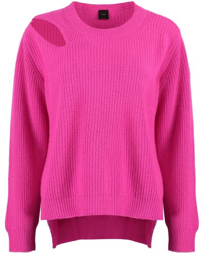 Pinko Wool Blend Pullover - Pink