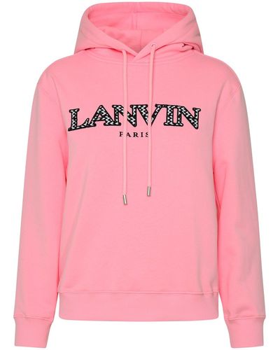 Lanvin Rose Sweatshirt - Pink