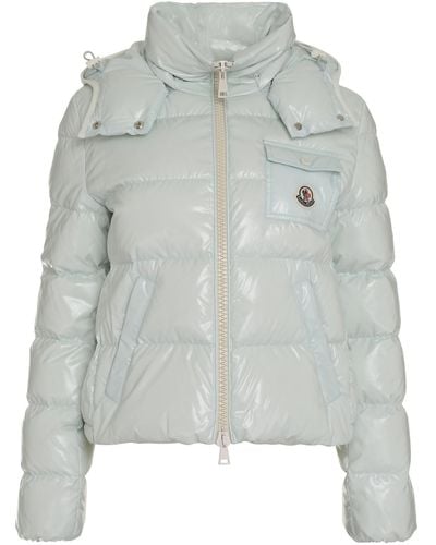 Moncler Andro Hooded Full-zip Down Jacket - Gray