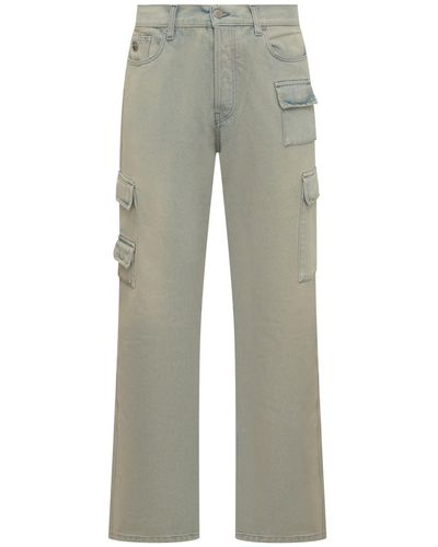 Ambush Cargo Denim Jeans - Gray