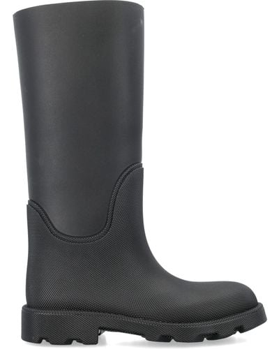 Burberry Raymond Chunky-sole Rubber Boots - Black
