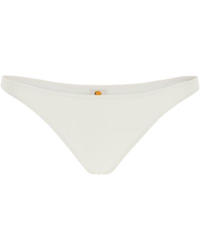 Tropic of C High-Waisted Bikini Bottom - White