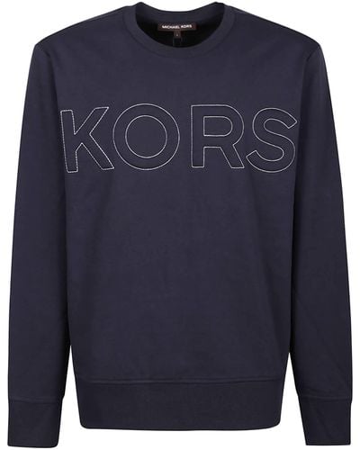 Michael Kors Quilted Sweatshirt - Blue