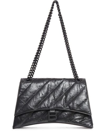 Balenciaga Crush Chain Bag M - Black