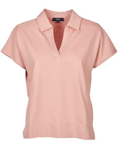 Fay Polo Shirt - Pink