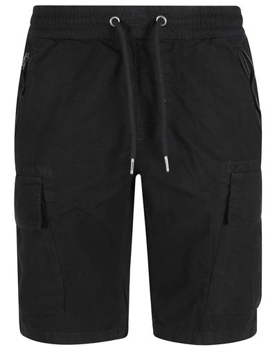 Alpha Industries Ripstop Jogger Shorts - Black