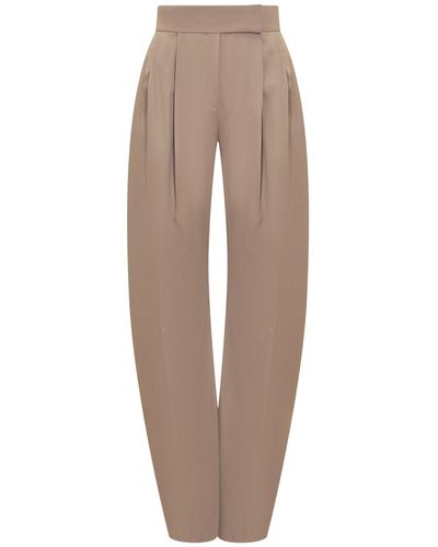 The Attico Gary Trousers - Natural