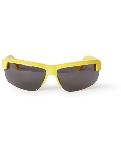 Off-White c/o Virgil Abloh Toledo Sunglasses Yellow Dark Sunglasses