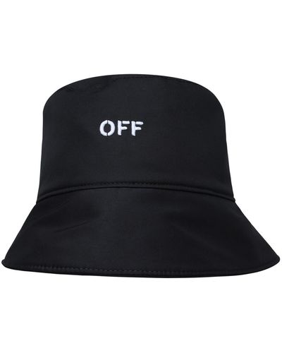 Off-White c/o Virgil Abloh Off- Polyester Hat - Black
