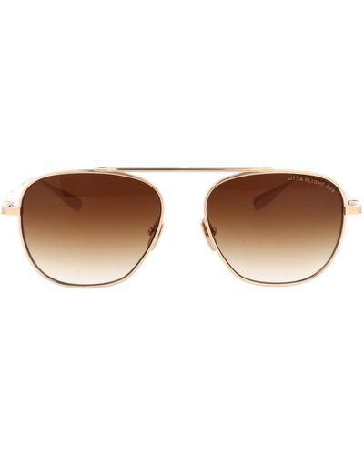Dita Eyewear Flight.009 Sunglasses - Brown