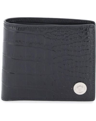 Versace Medusa biggie Wallet - Black