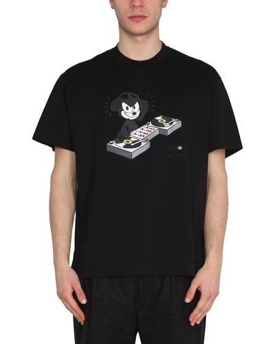 Neil Barrett D.j. Felix T-shirt - Black