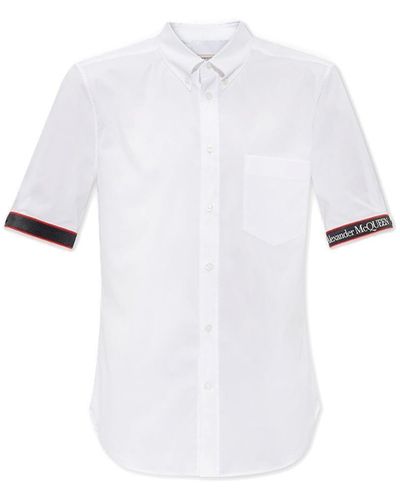 Alexander McQueen Logo Shirt - White