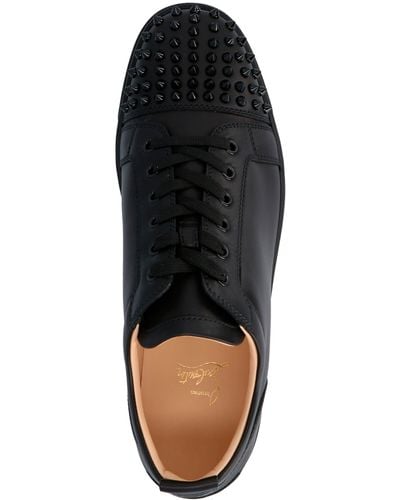 Christian Louboutin Louis Jr. Spikes Sneakers - Black