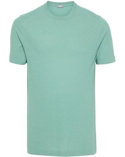 Zanone Short Sleeves T-Shirt - Green