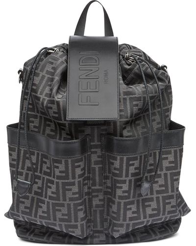 Fendi Medium Backpack - Black