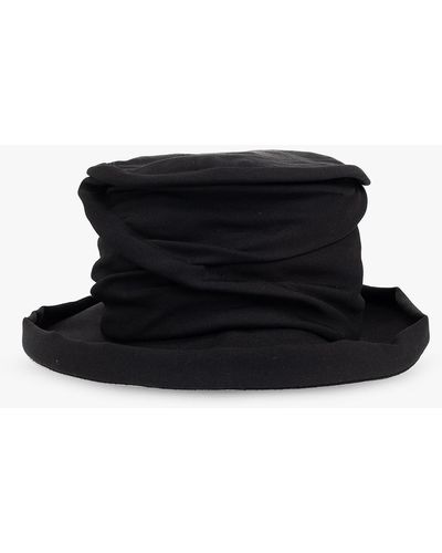 Yohji Yamamoto Wool Hat - Black