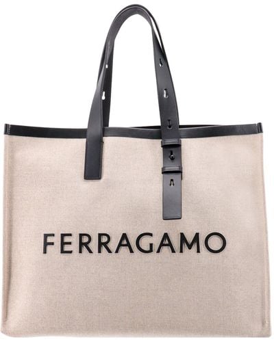 Ferragamo Handbag - Natural