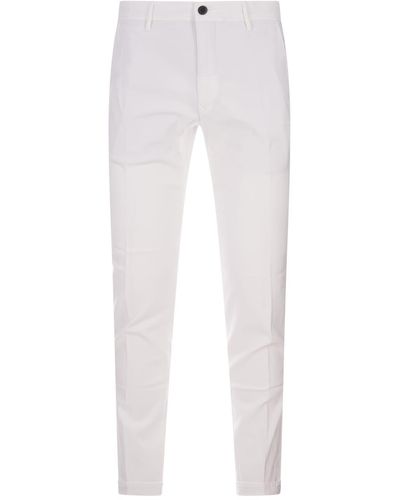 Incotex Slim Fit Trousers - White