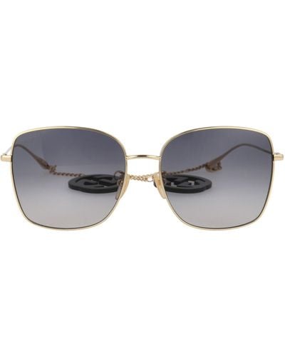 Gucci Square Frame Sunglasses - Blue