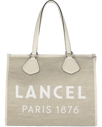 Lancel Summer Shopper Bag L - Natural