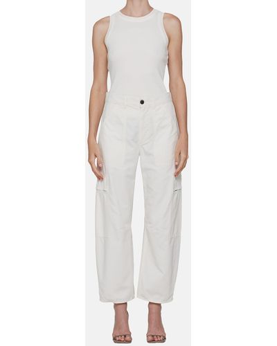 Citizens of Humanity Marcelle Cargo Trousers - White
