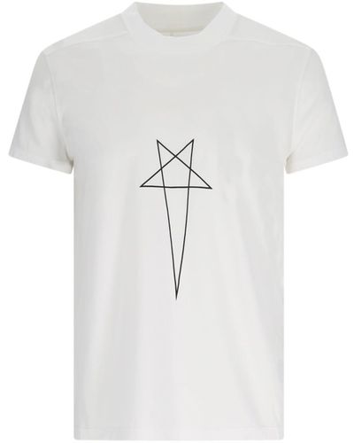 Rick Owens T-Shirts - White