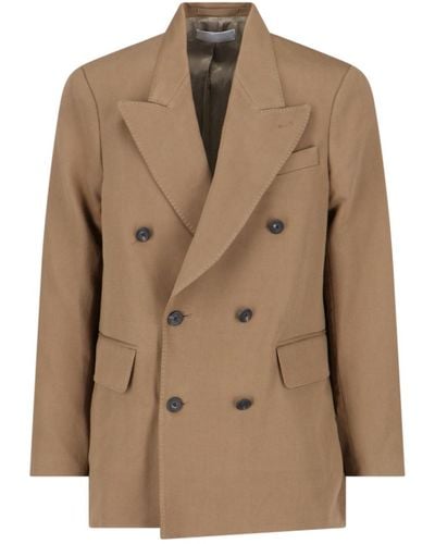 Our Legacy Double-breasted Blazer - Natural