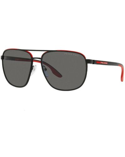 Prada Linea Rossa Ps 50Ys Sunglasses - Grey