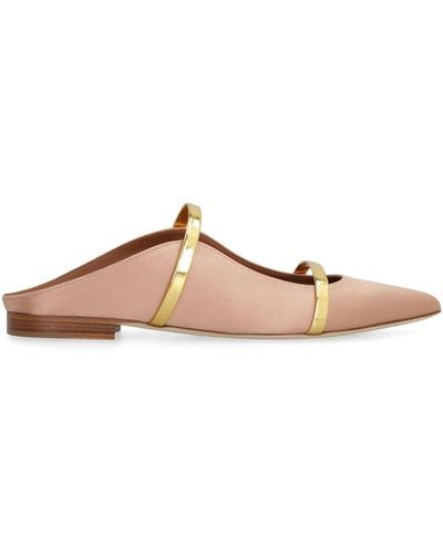 Malone Souliers Maureen Flat Pointy-toe Ballet Flats - Brown