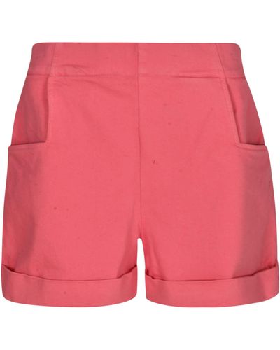P.A.R.O.S.H. Cabarex Shorts - Red