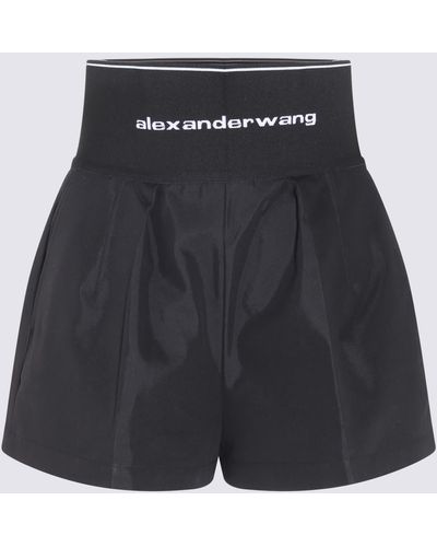 Alexander Wang Cotton Shorts - Black