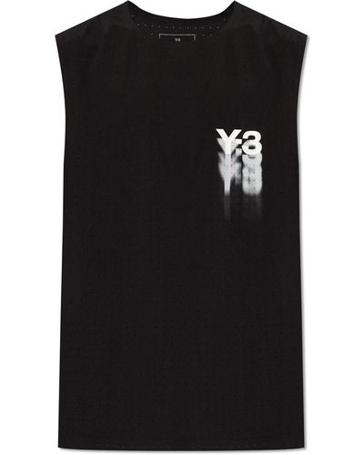 Y-3 Yohji Yamamoto Sleeveless T-Shirt - Black