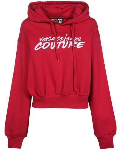 Versace Cotton Hoodie - Red