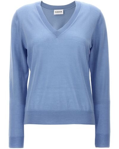 P.A.R.O.S.H. V-neck Sweater Sweater, Cardigans - Blue