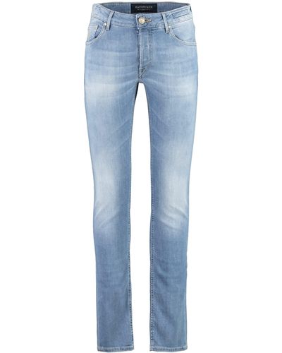 Hand Picked Orvieto Slim Fit Jeans - Blue