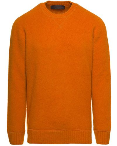 Tagliatore Crewneck Pullover - Orange