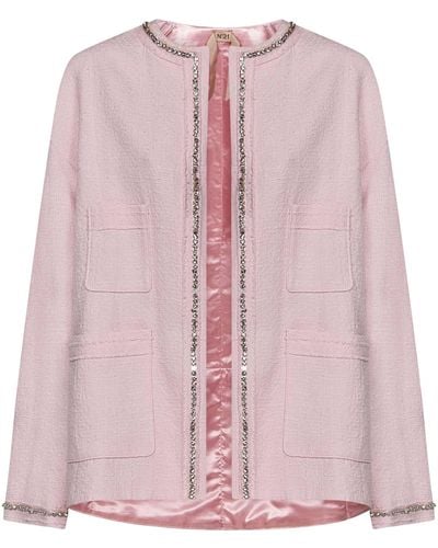 N°21 Coat - Pink