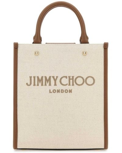 Jimmy Choo Handbags. - Natural