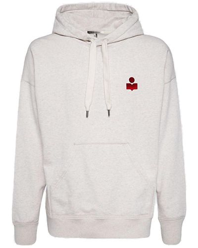 Isabel Marant Off White Cotton Blend Hoodie