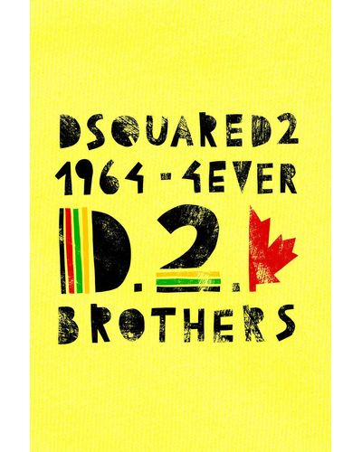 DSquared² T-shirts - Yellow