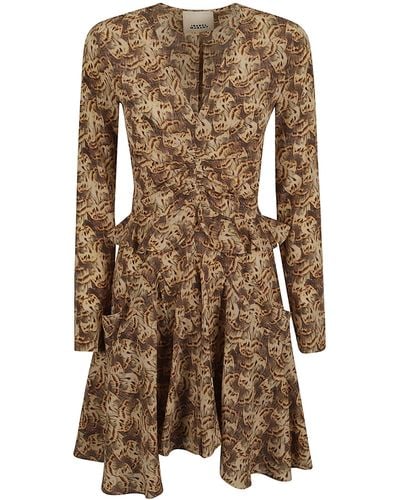 Isabel Marant Mini Dress - Brown