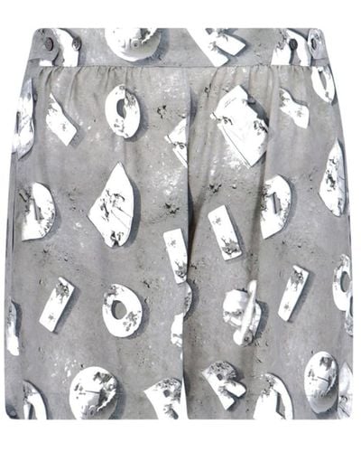 Dior Printed Shorts - Grey