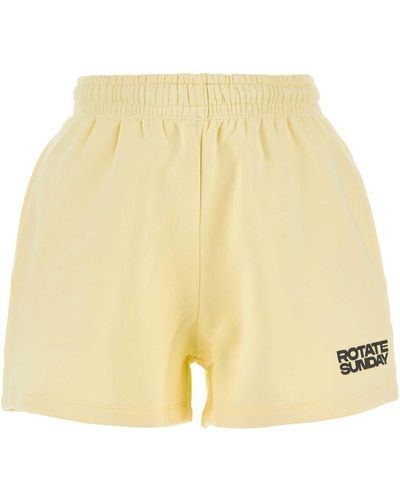 ROTATE BIRGER CHRISTENSEN Shorts - Yellow