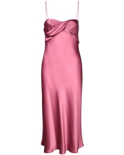 Alberta Ferretti Antique Slip Dress - Pink
