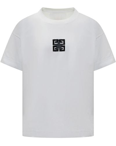Givenchy T-Shirt With 4G Logo - Grey