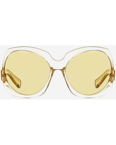 Saint Laurent Sl 74 Sunglasses - Metallic