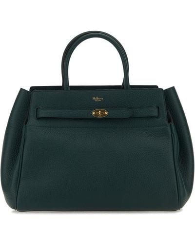 Mulberry Belted Bayswater Tote Bag - Black