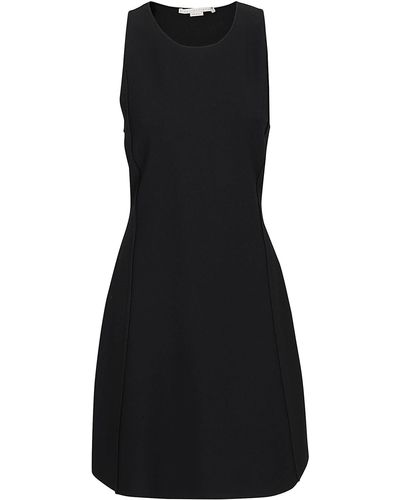 Stella McCartney Compact Knit Cocktail Dress - Black
